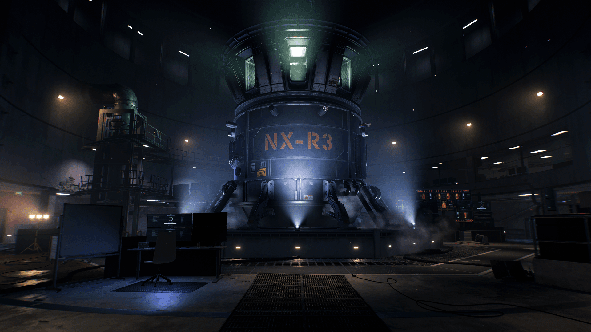REDSEC Fort Lyndon industrial reactor interior POI